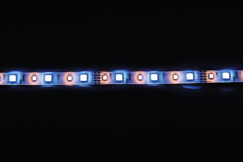 12 V LED svetelný pás RGB a teplá biela - 5 m</p>