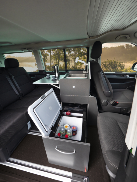 Kuchynský modul Calicook pre modely VW T5/T6 Multivan a California Beach