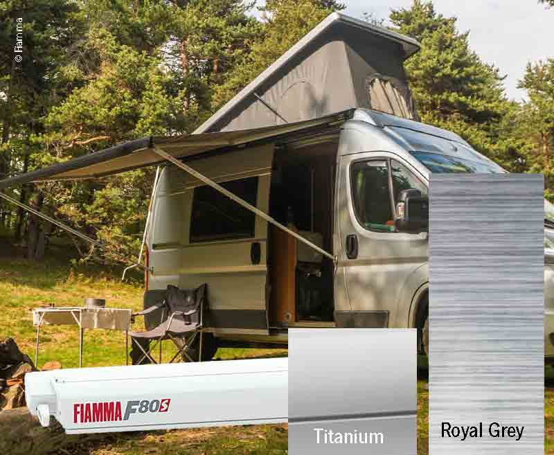 Fiamma F80S roof awning 4.0m, for vans and motorhomes