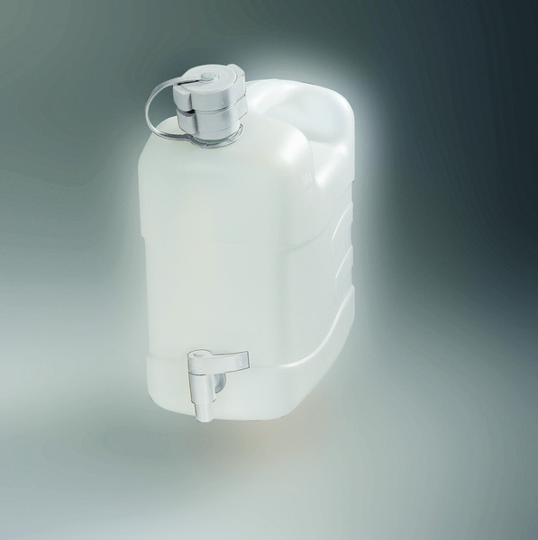 Combi canisters with outside pourer and drain cock 10L