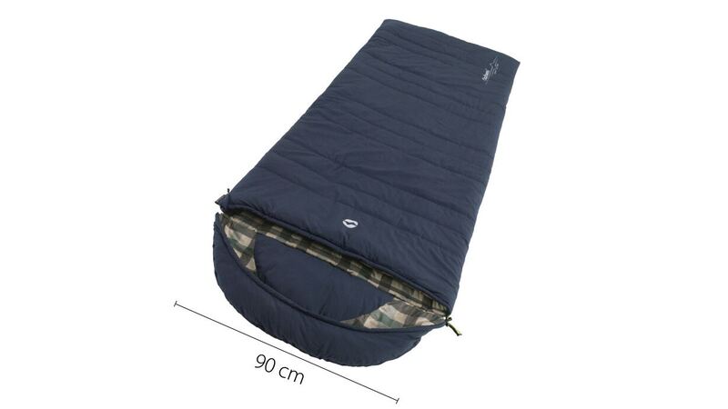 Spací vak Camper Lux - zips vpravo</p>