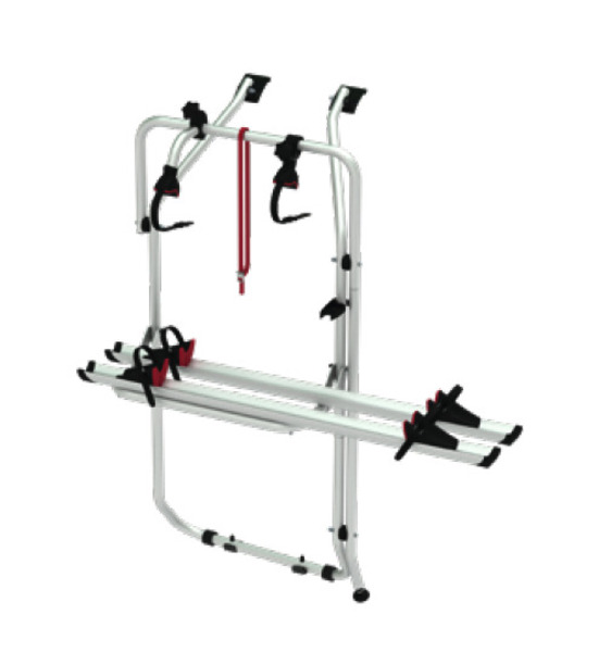 FIAMMA Carry Bike – hliníkový nosič bicyklov pre T5/T6 s dvojitými dverami