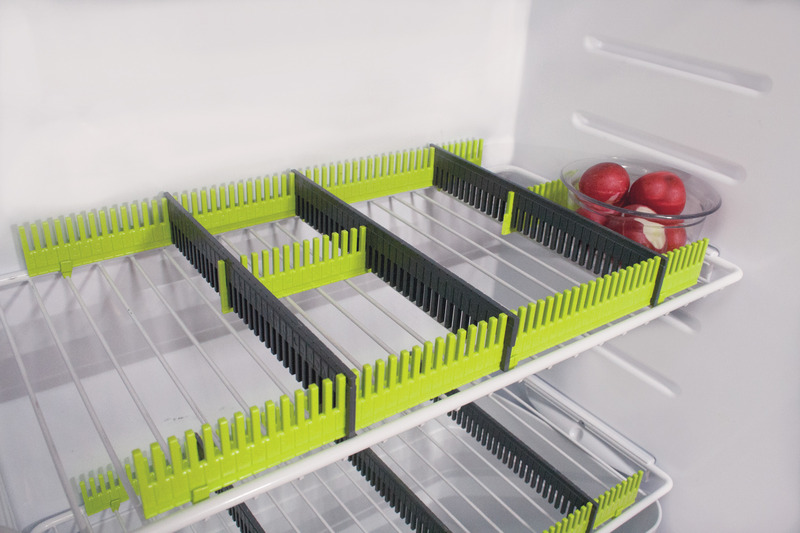 Lamely do špajze Purvario v súprave 8 kusov - limetková/antracitová</p>