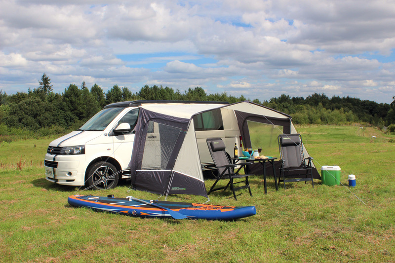 Slnečná strieška TECH-LINE Canopy Highline 280 × 240, výška 255–305 cm