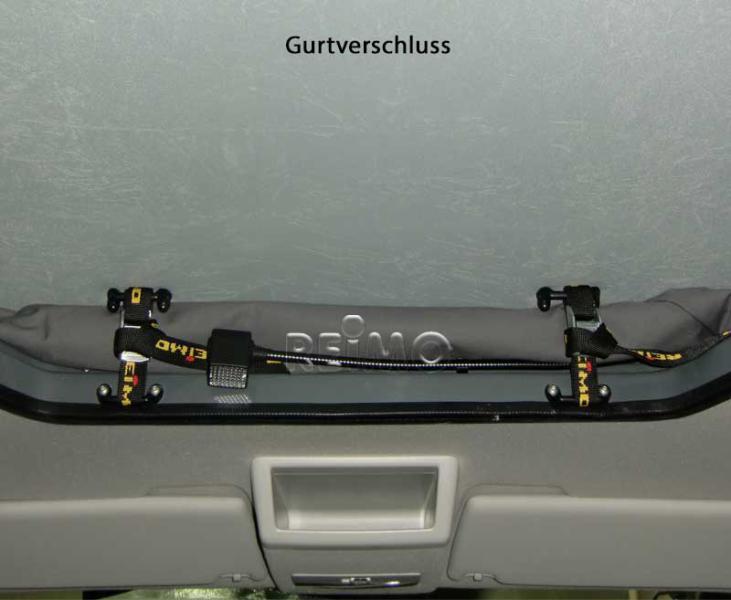 Superplochá strešná posteľ VW T5 / T6 / T6.1 Transporter LR – zdvihnutá vpredu