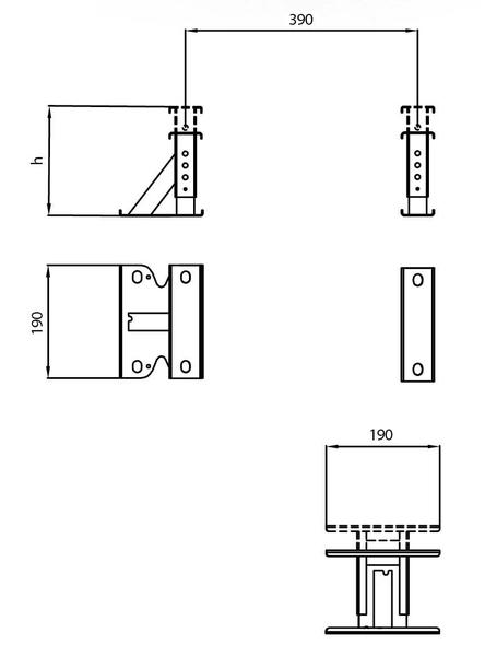 Konštrukcia medzipodlahy – výška 130 – 180 mm