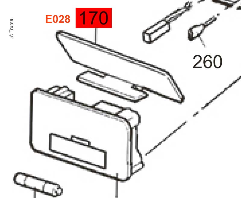 Sada diagonálnych výstuh 421 mm