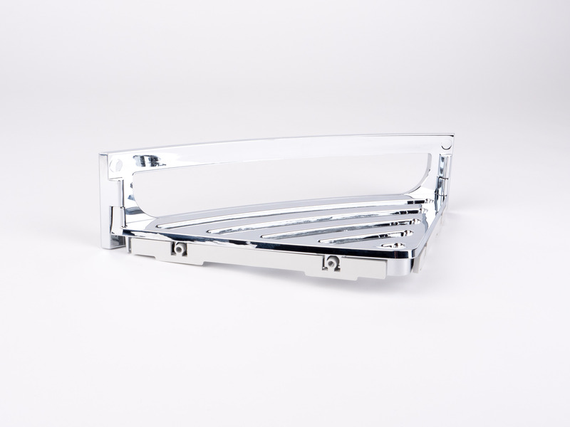 Rohová polica 226x226x74mm