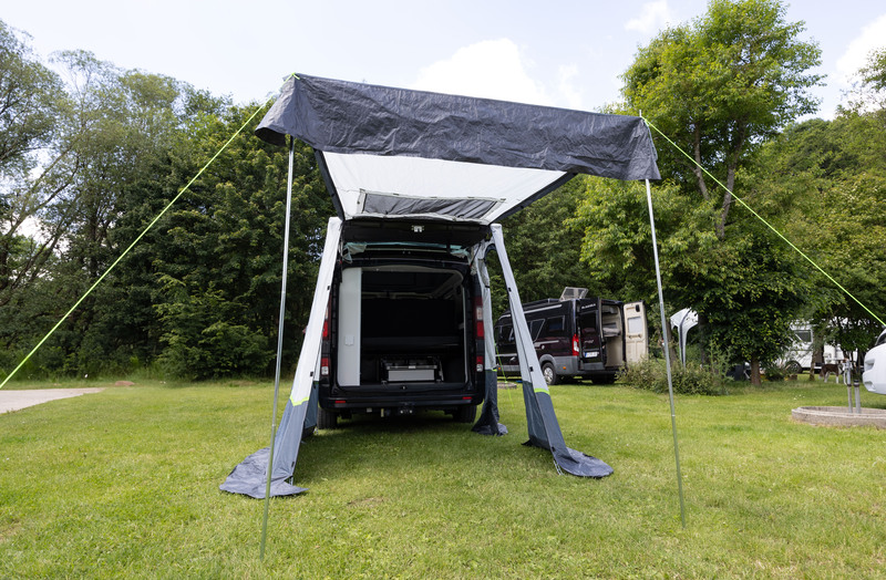 Zadný stan bez tyčí - Trapez Trafic</p>