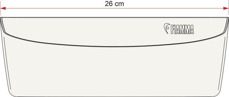 Vreckový regál Plus M - krémovo biely</p>