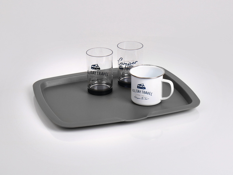 Silikónová umývačka riadu - biela / sivá