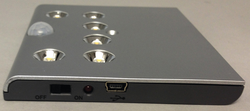 Dobíjacie svetlo LED do skrinky s rozhraním USB</p>