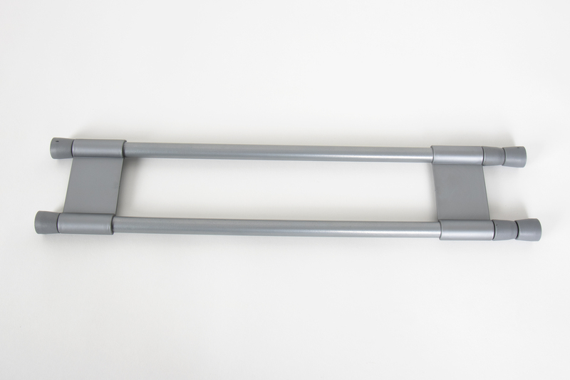 Ochrana proti vypadnutiu Camp4 pre šatník so šírkou 25-43 cm - sivá</p>