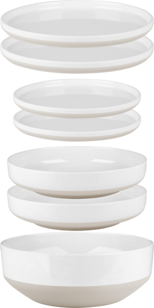 Súprava melamínového riadu Odette - 7 kusov - pre 2 osoby
