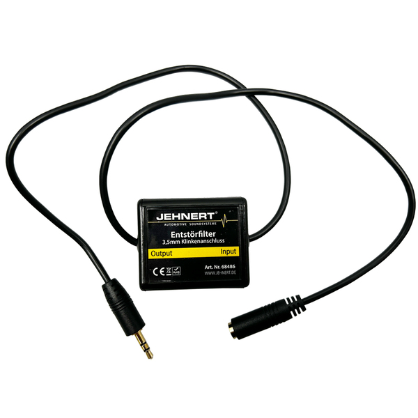 Odrušovací filter s 3,5 mm jack konektorom
