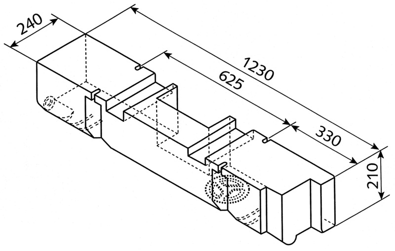 Nádrž na vodu pre Volkswagen T4 1990-2003 - 53 litrov - EV 1104</p>