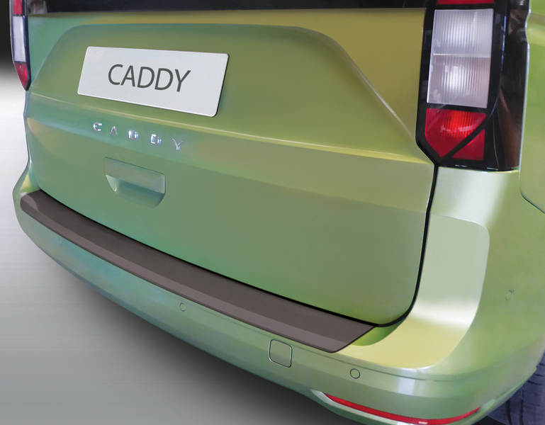 Ochrana nárazníka ABS VW Caddy V - S čiernym plastovým nárazníkom</p>