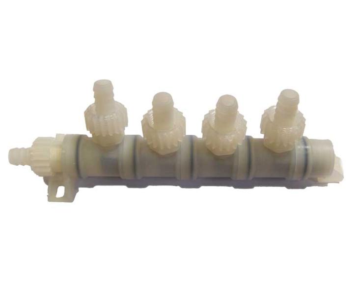 Systémový konektor X-Fix 10 mm rozdeľovač s dĺžkou 4 výstupov