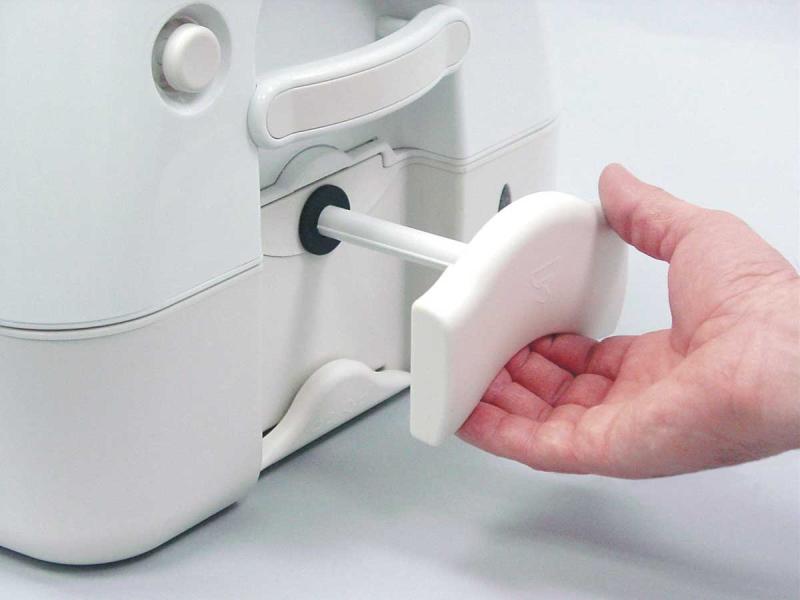 Prenosná kempingová toaleta Dometic 972 sivá