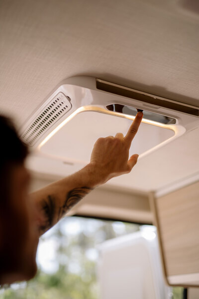 Difúzor 12 V klimatizačný systém Plein-Aircon - variant Ringlight