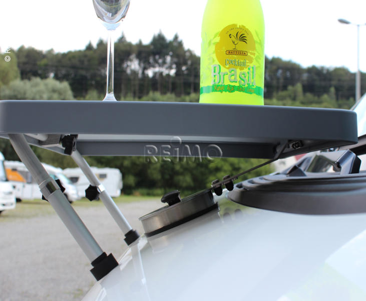 Kapotážny stôl Multifix so skladacím prísavným nástavcom