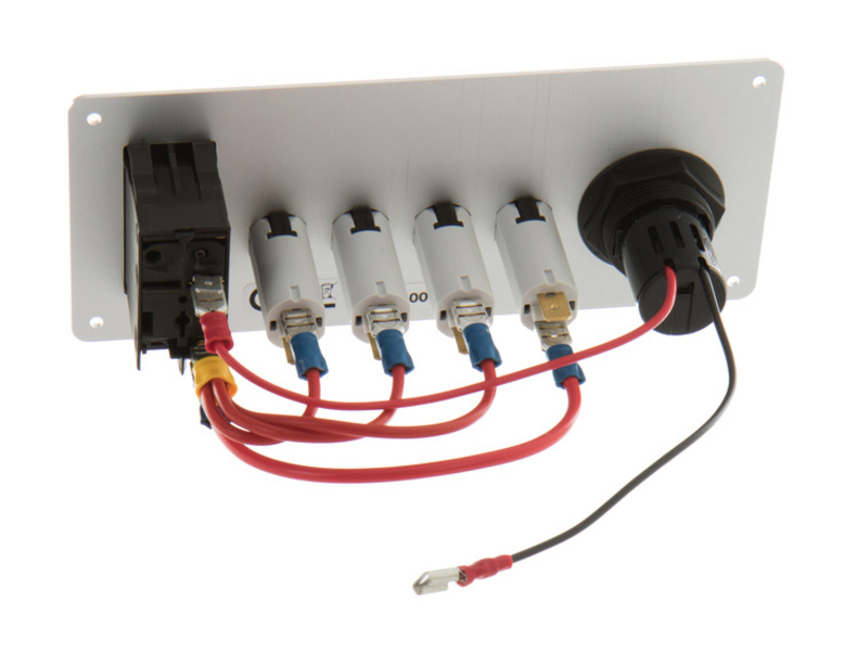 Kompaktný panel 714 - strieborný - USB-A a USB-C</p>