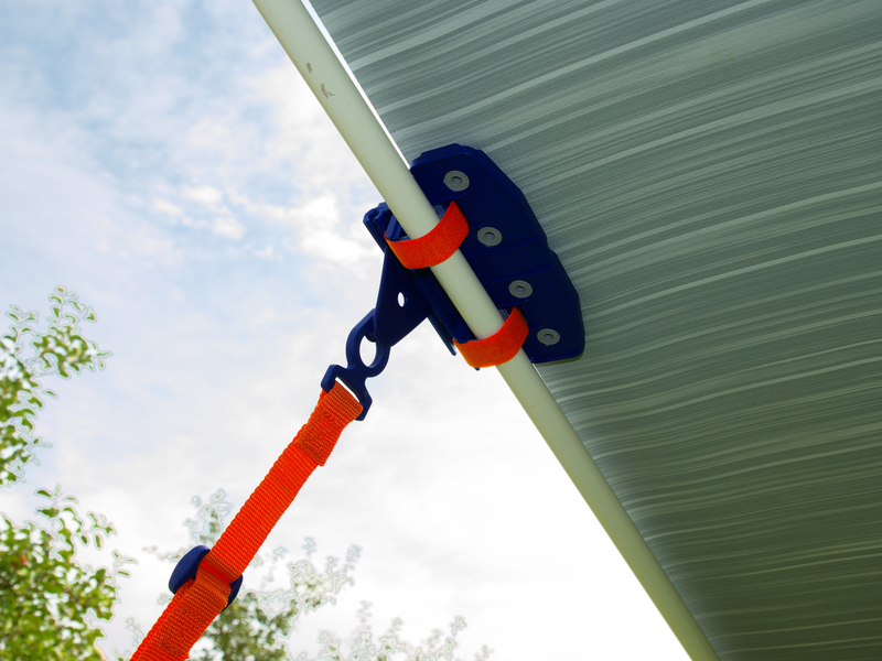 Peggy Peg Fix&amp;Go AntiFlap, svorka na markízu, znižuje hluk pri mávaní