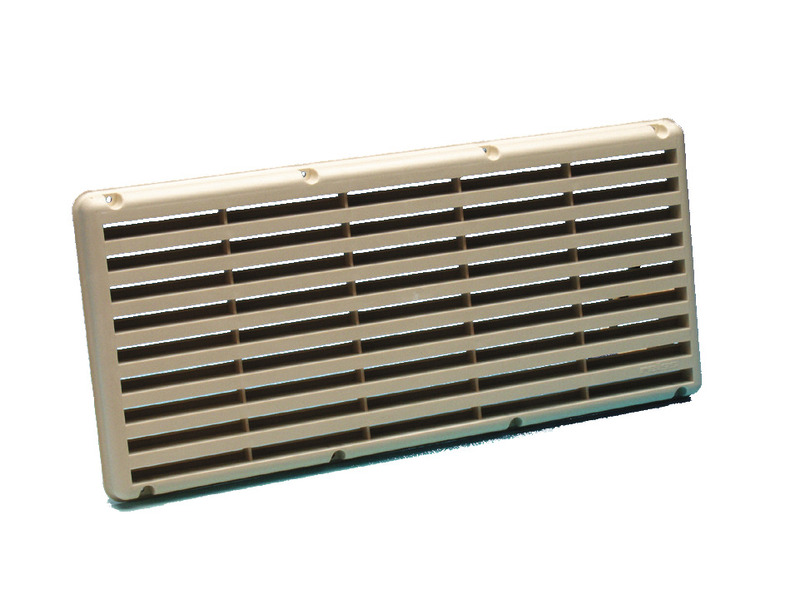 Montážna ventilačná mriežka