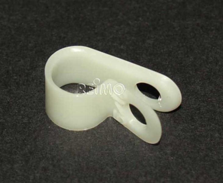 Plastová rúrková svorka 8 mm voľná