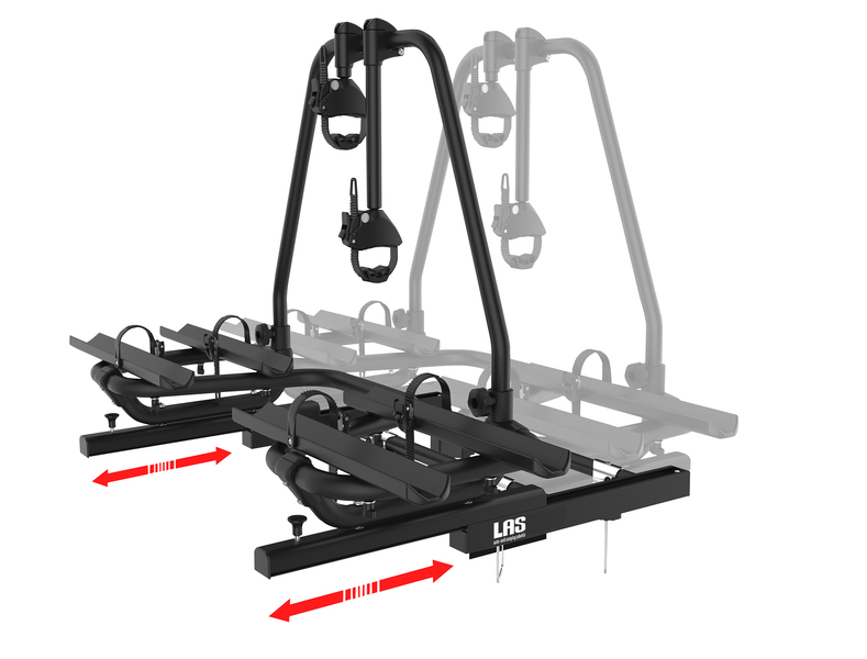 LAS nosič bicyklov BC260 pre 2 bicykle, čierny
