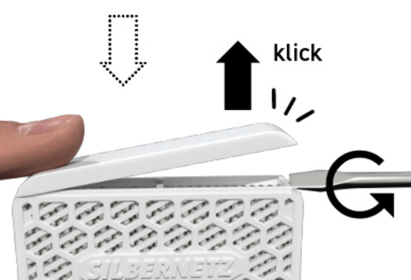 Strieborná sieťová plniaca súprava pre nádrže do 100 litrov - pre č. 613025</p>