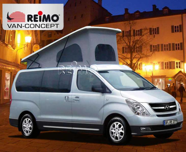 Sklopná strecha / spálňová strecha Superflach Hyundai H1 – krátky rázvor