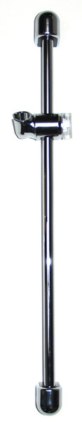 Wall rod with shower holder, chromed