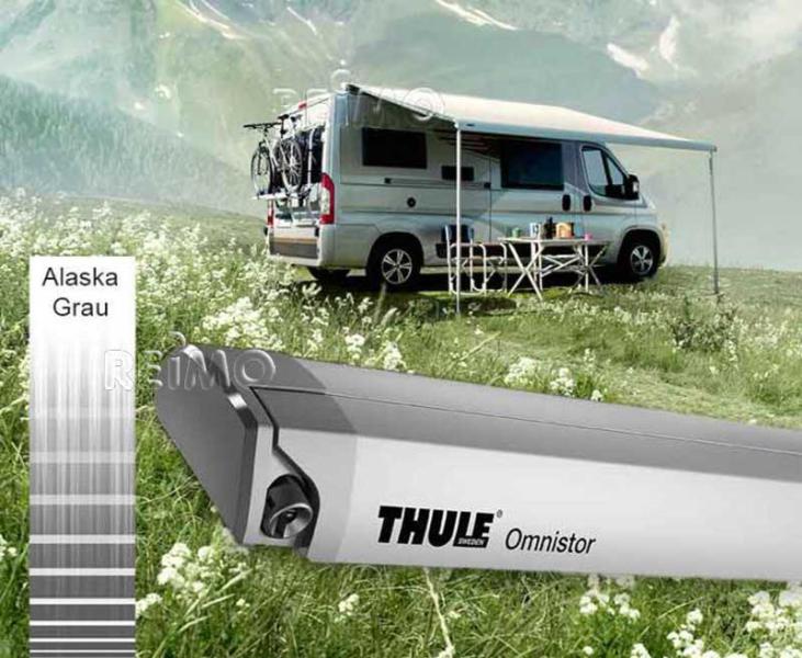 Strešná markíza Thule 6200, dĺžka: 4,5 m, strieborné puzdro