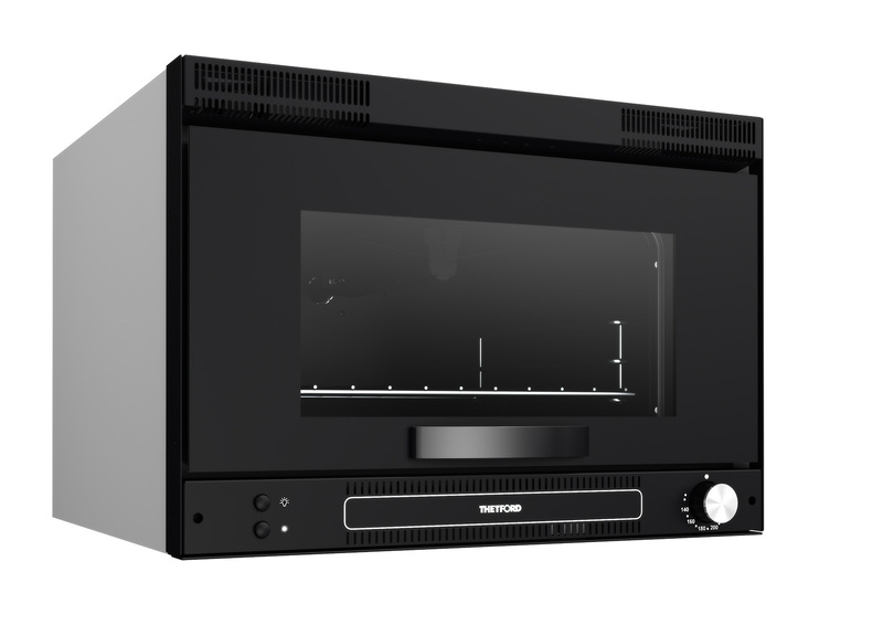Kombinovaný vstavaný gril a rúra od spoločnosti Thetford