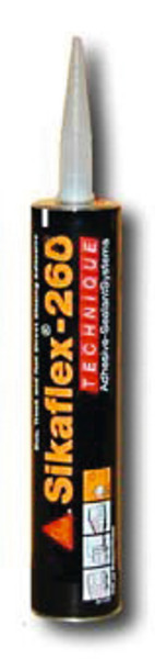 Sikaflex 260 špeciálne lepidlo čierne, 300 ml