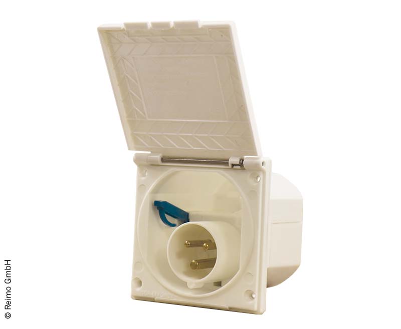 Kryt zásuvky CEE, voľný, béžový