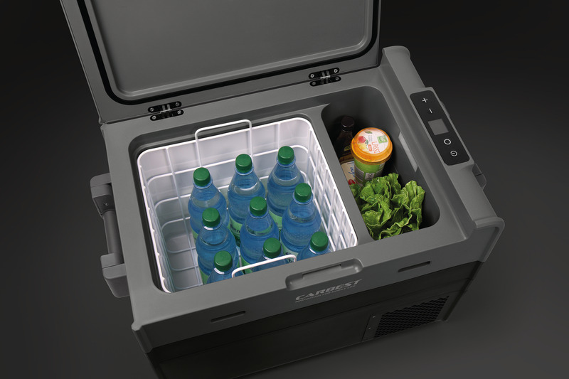 Chladiaca skrinka s kompresorom Carbest PowerCooler 35 – 35 l, 12/24 V + adaptér na 230 V