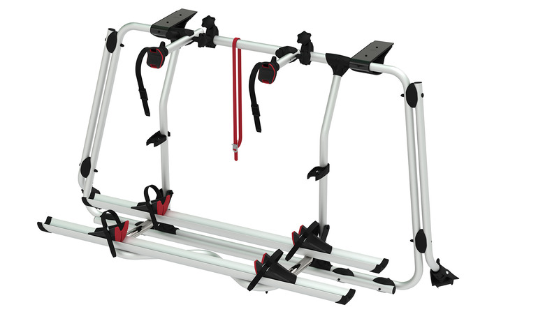 FIAMMA Carry Bike PRO zadný nosič pre VWT5, kompletný, pre 2 bicykle, strieborný
