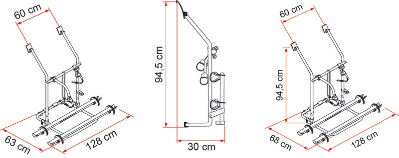 Carry Bike - Hliníkový nosič bicyklov T2/T3</p>