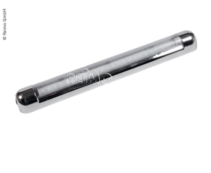 Povrchová montáž tranzistorového svetla Linea 12V/8W strieborná