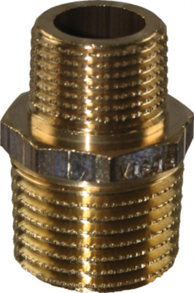 Prechodka z mosadze 1/2" na 3/8"