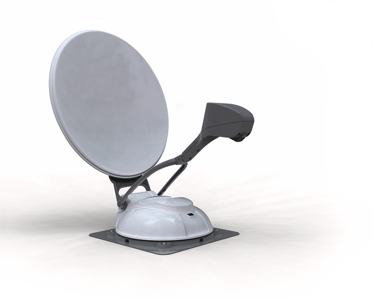 Automatický satelitný systém Flat-Sat 65 s Astra