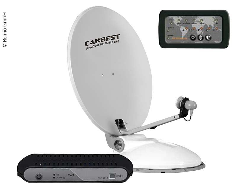 Travelsat 68 Twin automatický satelitný systém s LED panelom