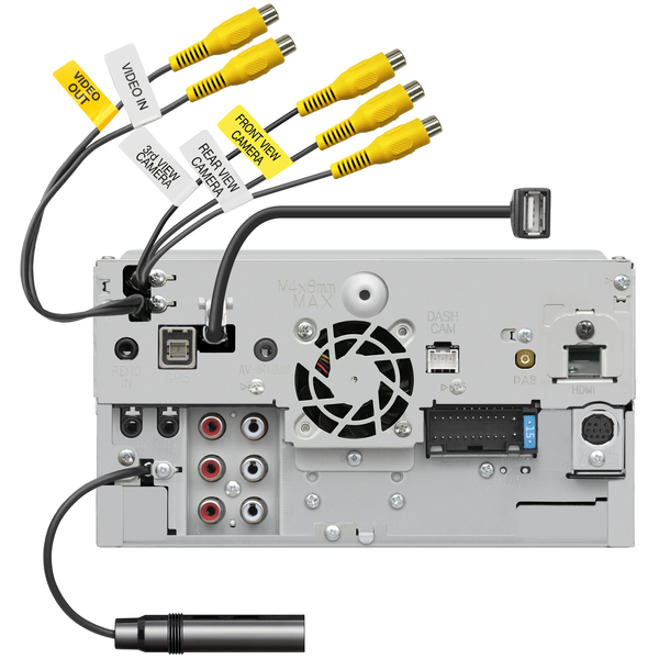 Navigačný prístroj KENWOOD DNR992RVS s 10,1" HD displejom</p>