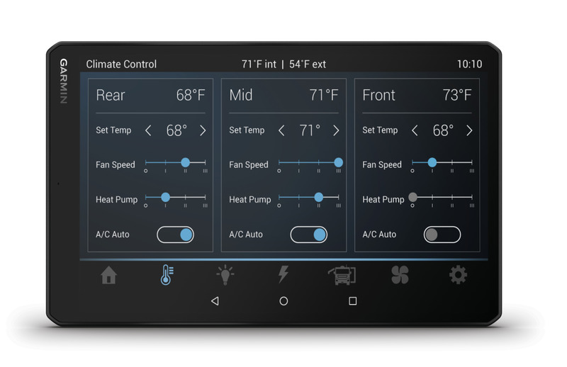 10 "Ovládací panel Vieo RV1052