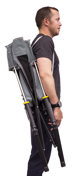 Kempingová stolička Comfort Pro Rocker - sivá</p>