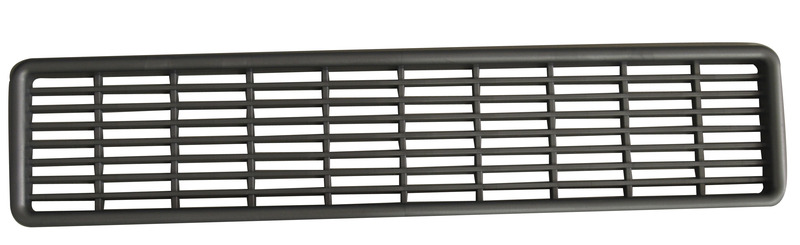 Rohová ventilačná mriežka 250 × 50, strieborná
