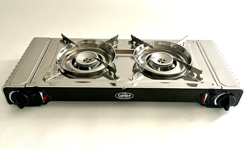 Dvojplatničkový plynový sporák Gourmet s koncovým bezpečnostným zariadením - 2-platničkový sporák</p>