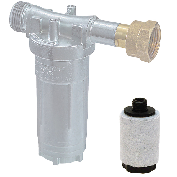 Replacement cartridge for gas filter